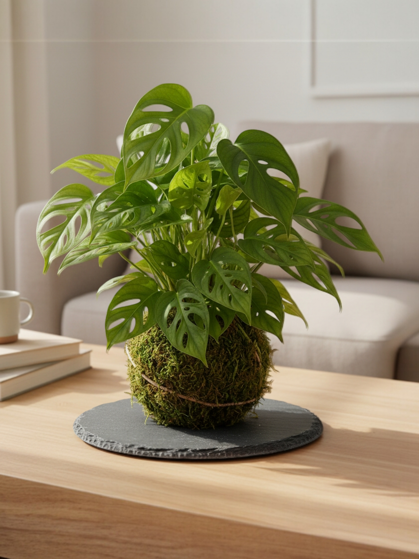 Kokedama Monstera Adansoni