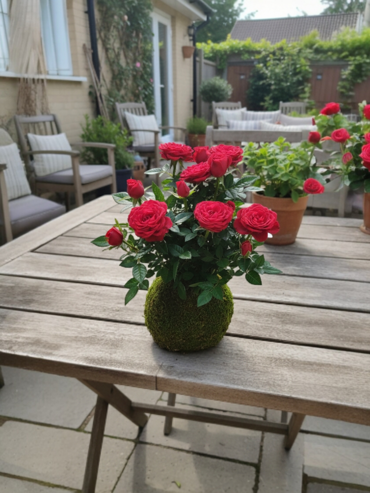 Kokedama Rosal Paisajístico ( doble )